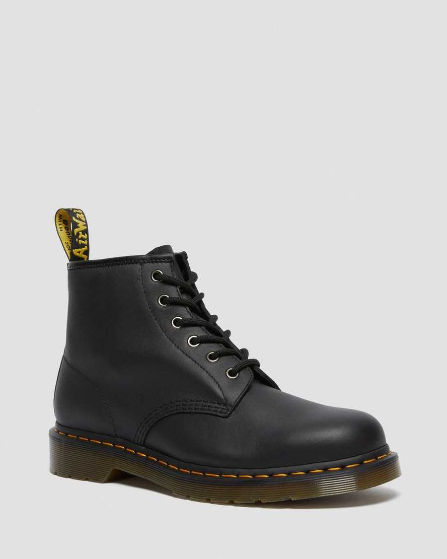 Dr. Martens 101 Deri Erkek Ayak Bileği Botları - Bot Siyah |OACMG7538|